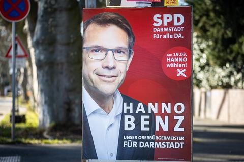 OB-Wahl - Die Wahlplakate. Hanno Benz.