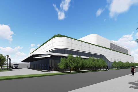 Das neue Launch & Technology Center ist Teil des Investitionsprogramms in Darmstadt. Grafik: Merck