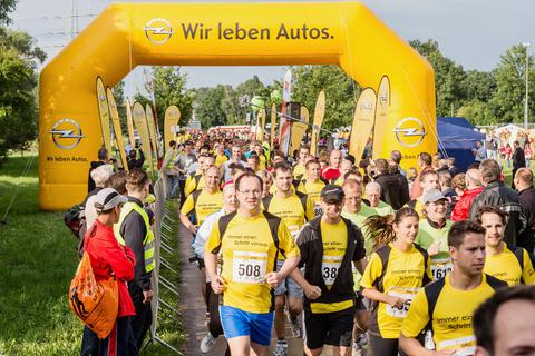Mit rund 5,7 Kilometern Laufstrecke soll der Opel-Firmenlauf für alle machbar sein. Foto: Hamann&Friends