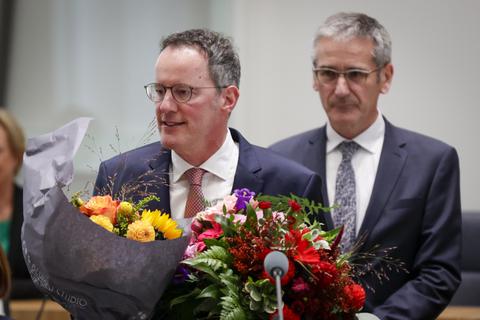 Michael Ebling ist neuer Innenminister von Rheinland-Pfalz. Etwas Wehmut schwang vor seinem Wechsel allerdings schon mit. Foto: Sascha Kopp 