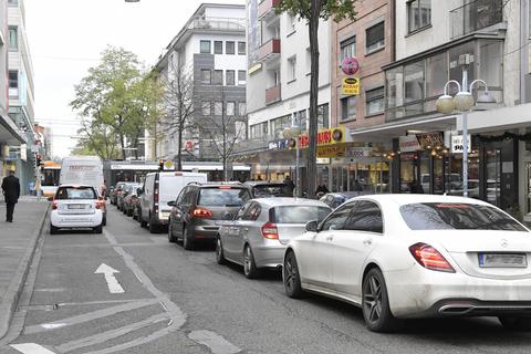 In Zukunft soll es deutlich weniger Autos in der Mannheimer Innenstadt geben. © Archivfoto: Alfred Gerold