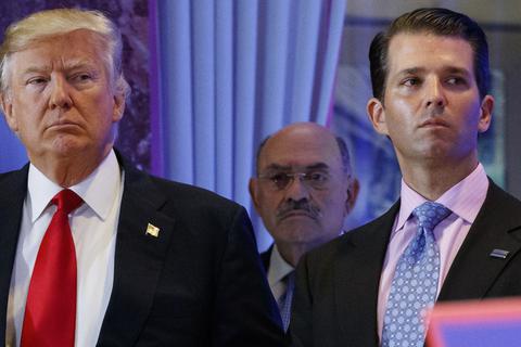 Donald Trump (links) und sein Firmenimperium sind im Visier der Ermittlungsbehörden. Foto: dpa