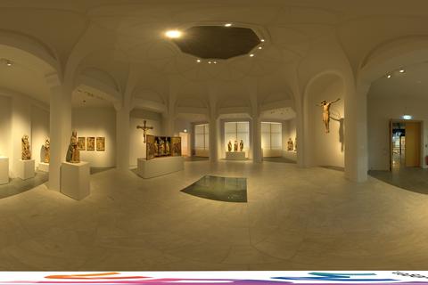 Mit unserem 360-Grad-Rundgang können Sie das Museum Wiesbaden virtuell erleben. Foto: Simon Rauh