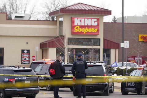 Tatort Supermarkt: In diesem Geschäft in Boulder (US-Bundesstaat Colorado) erschoss der mutmaßliche Täter, ein 21-Jähriger, zehn Menschen. Foto: dpa