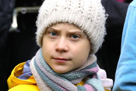 Umweltsaktivistin Greta Thunberg. Foto: dpa