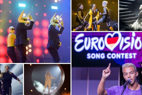 Solokünstler und Bands, Balladen und Bass, Skurriles und Gefühlvolles - der Eurovision Song Contest bietet 2022 wieder das volle Programm. Fotos: dpa