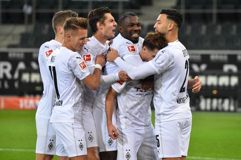 Nach einem durchwachsenen Start in die Bundesliga hat sich die Borussia mit einem starken 2:2 gegen Inter Mailand zurückgemeldet. Foto: Norbert Jansen