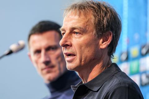 Plötzlich Hertha-Trainer: Jürgen Klinsmann. Foto: dpa