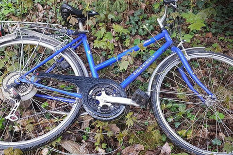 Wer ein altes Fahrrad rücksichtlos in der Natur entsorgt ist ein ... sehr unfeiner Mensch! Archivfoto: Gemeinde Hahnheim