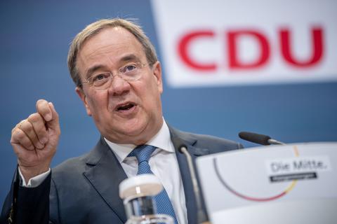 Wenige Tage vor der Bundestagswahl liegt die SPD in Umfragen vorn - doch noch haben Armin Laschet und die CDU eine realistische Chance aufs Kanzleramt. Foto: dpa