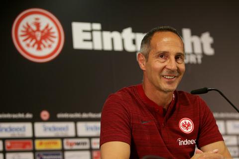 Eintracht-Trainer Adi Hütter. Archivfoto: dpa