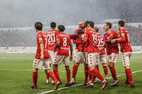 Starkes Kollektiv: Beim Team von Mainz 05 passt momentan vieles zusammen.