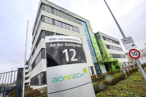 Das Mainzer Unternehmen Biontech könnte bald einen Corona-Impfstoff auf den Markt bringen. Archivfoto: Harald Kaster